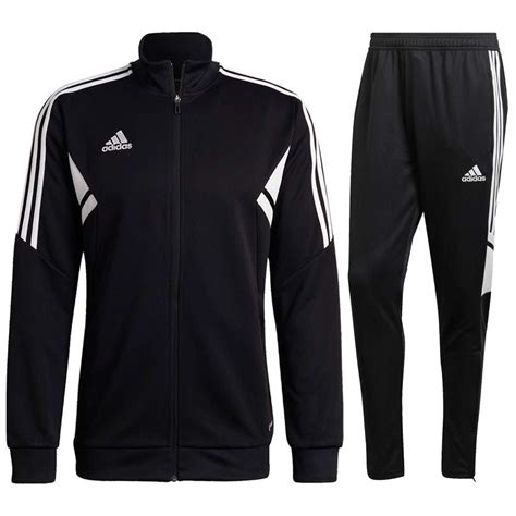 adidas trainingsanzug herren logo rückseite schwarz|Adidas originals anzug herren blau.